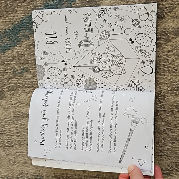 1/$7 or 2/$10 The Healthy Coping Colouring Book and Journal Knightsmith Kid/teen - Picture 4 of 6